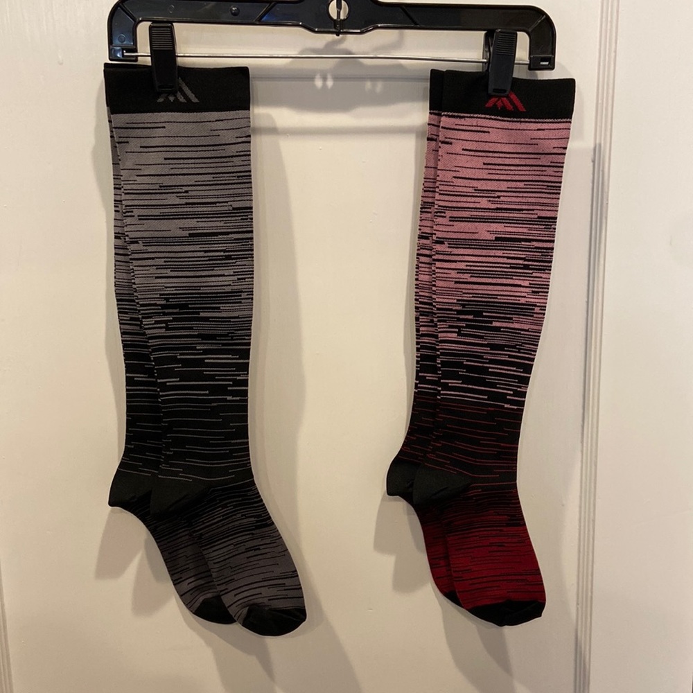 Two pairs of knee-high socks NWT BN530